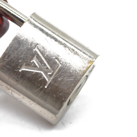 Louis Vuitton Padlock and Key 314 Silver CONSIGNMENT