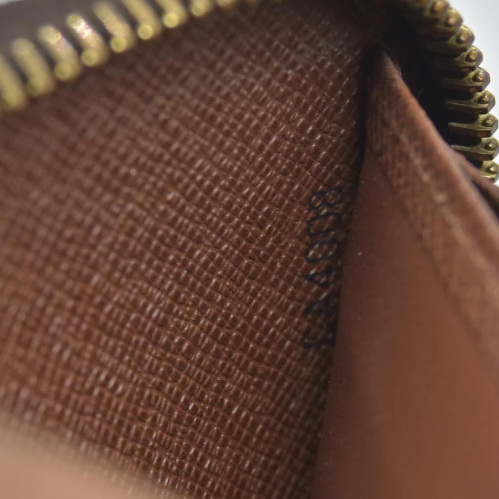 $915 2008 Louis Vuitton Monogram Zippy Wallet CONSIGNMENT CA4008