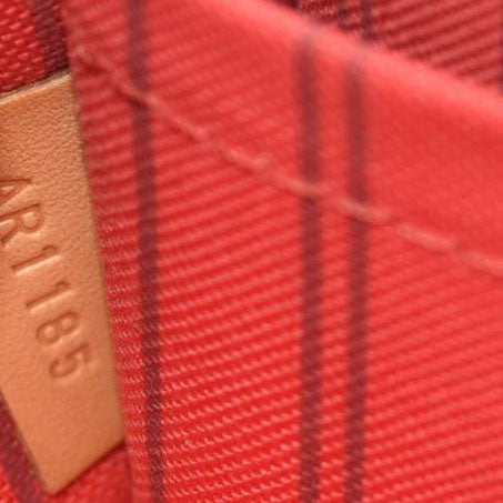 LOUIS VUITTON Monogram V Neverfull MM Grenade AR1185