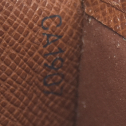 $505 1997 Louis Vuitton Monogram Agenda Cover Small CA1907