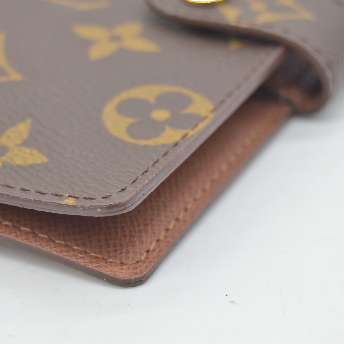 $505 1999 Louis Vuitton Monogram Agenda Cover Small CA1919