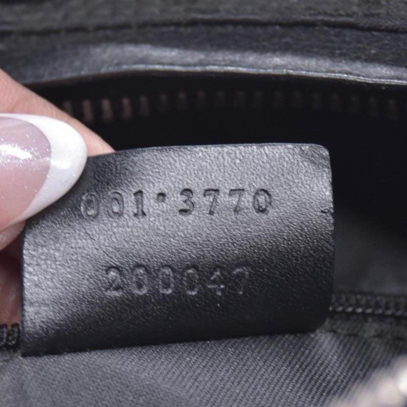 Gucci Canvas Zip Shoulder Hobo CONSIGNMENT