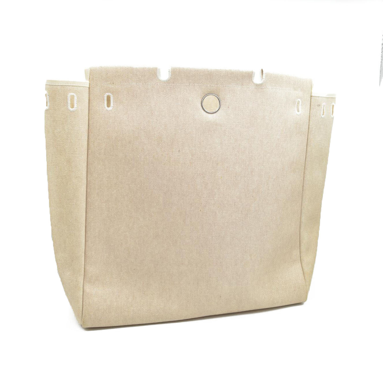 $2750 Hermes Toile Herbag MM Natural