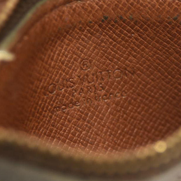 Louis Vuitton Monogram Etui Crepier Coin Purse Wallet Brown 8092AN