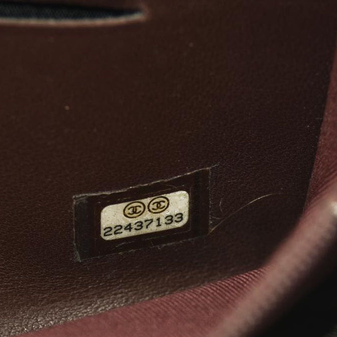 Chanel Lambskin Chevron Quilted Zip Around Wallet So Black 22437133