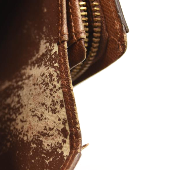 USED Louis Vuitton Monogram Porte-Monnaie Tresor Wallet