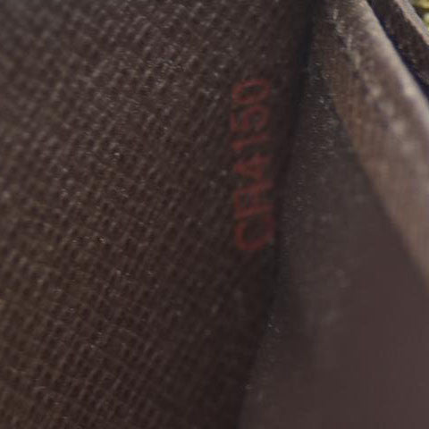 Louis Vuitton Damier Zippy Zip Around Long Wallet Purse Brown CA4150