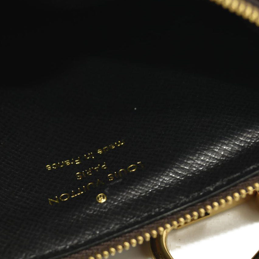Louis Vuitton Monogram Recto Verso Card Holder Black