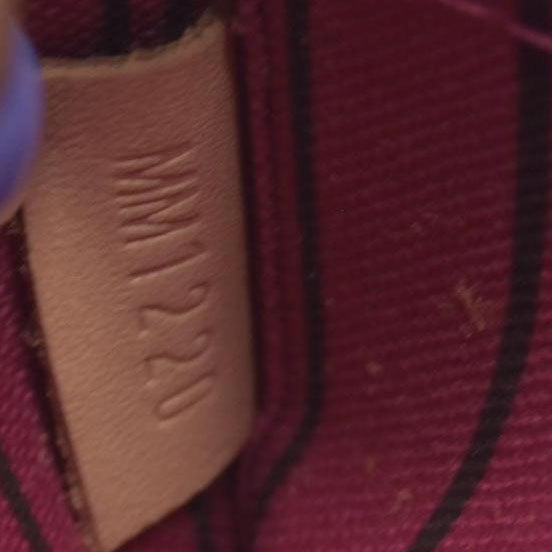 $600 Louis Vuitton Monogram Neo Neverfull GM MM Pochette Fuchsia