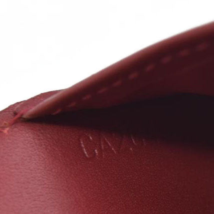 $465 Louis Vuitton Vernis Small Ring Agenda Cover Pomme D'Amour