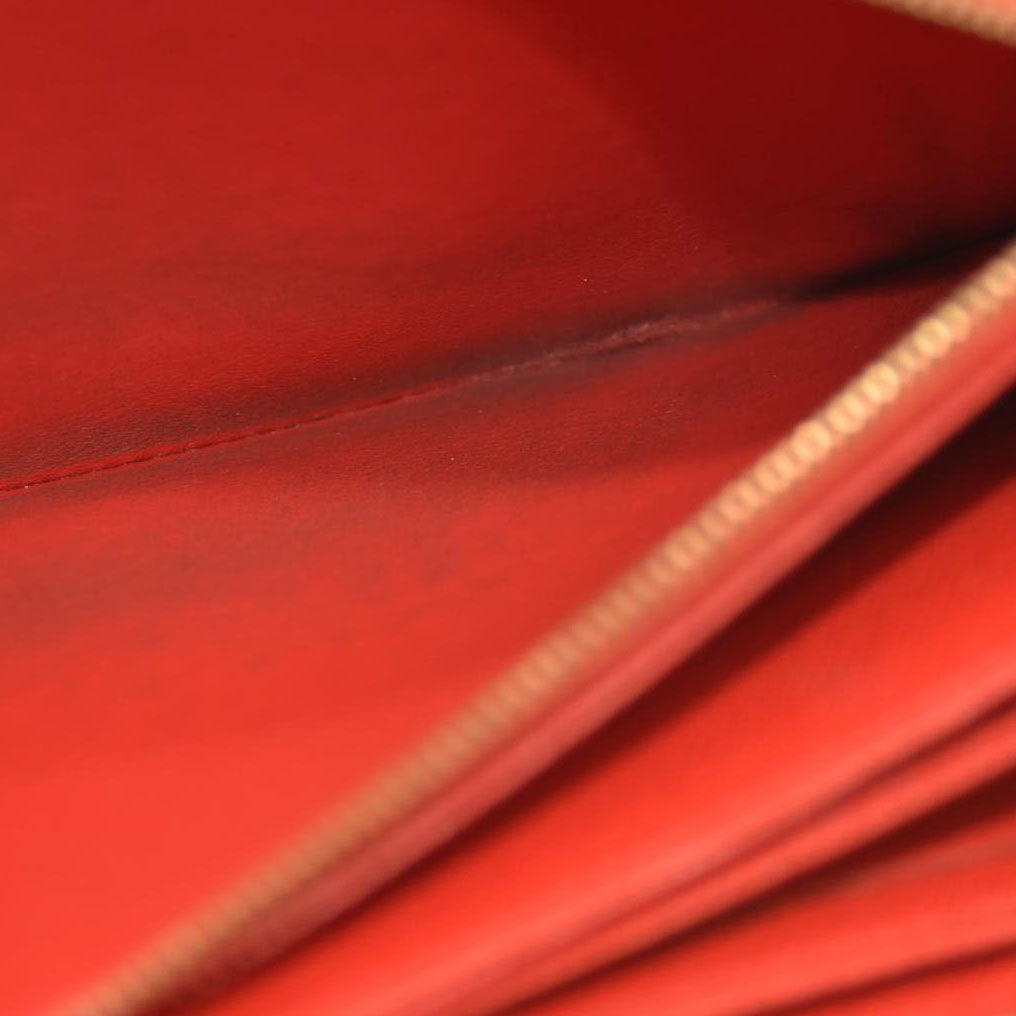 Louis Vuitton Monogram Zippy Wallet Coquelicot MI2230