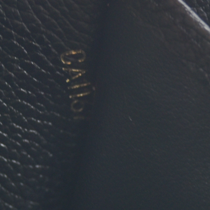$950 Louis Vuitton Empreinte Sarah Wallet NM Black 2017 CA1167