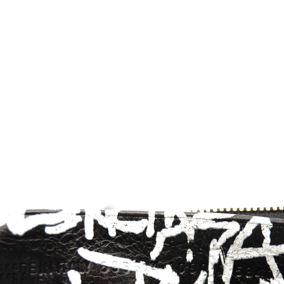 NEW Balenciaga Mini Le Cagole Graffiti Calfskin Crossbody Bag