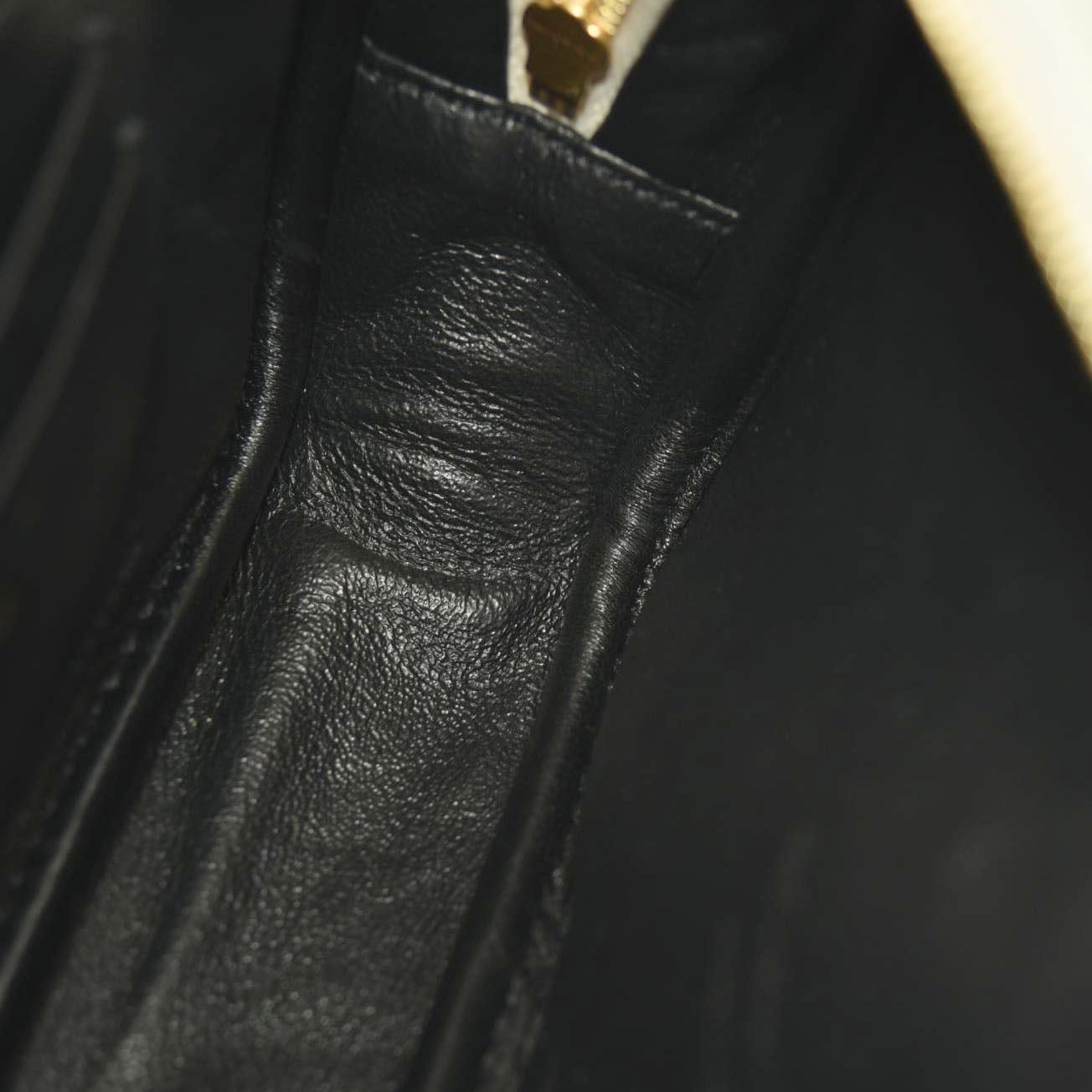 SAINT LAURENT Grain De Poudre Matelasse Monogram Mini Lou Camera Bag Crema Soft