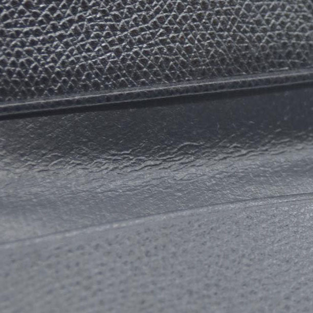 TIFFANY&CO. Leather Card Case Black