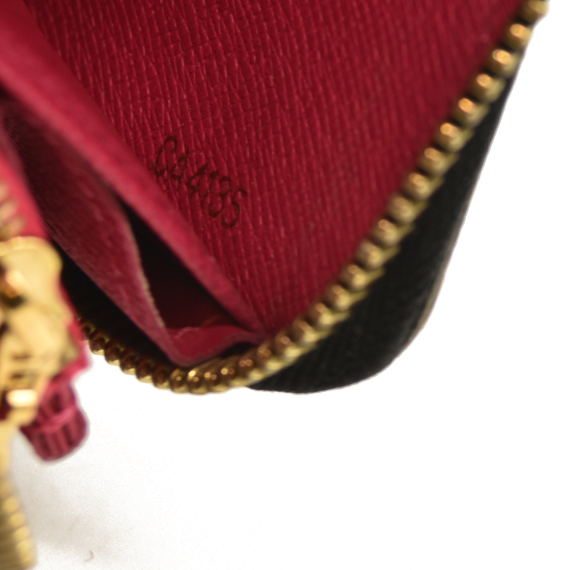 Louis Vuitton Monogram Multicolor Murakami Zippy Wallet Black Fuchsia