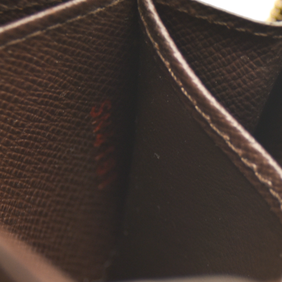 Louis Vuitton Damier Ebene Zippy Coin Purse SN4191