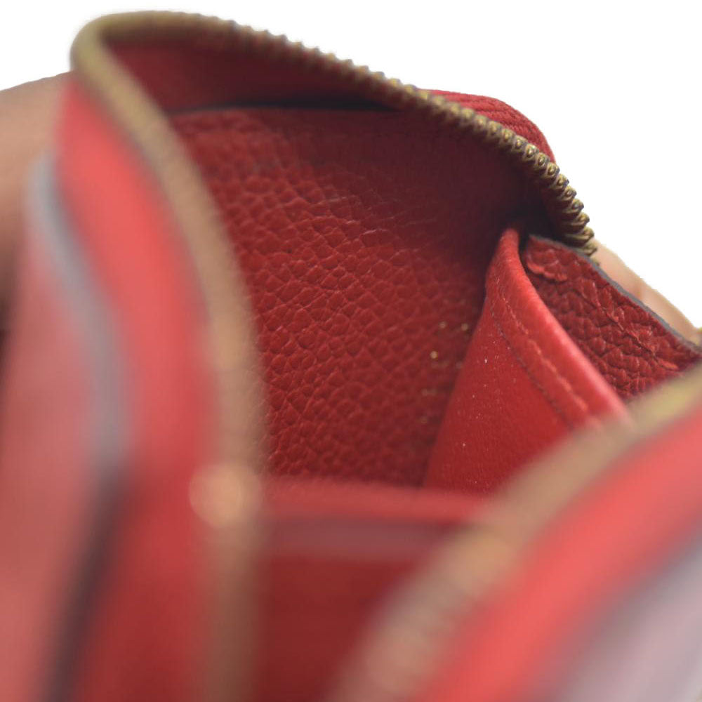 Louis Vuitton Monogram Empreinte Zippy Zip Around Wallet Coin Purse $740 TS5114