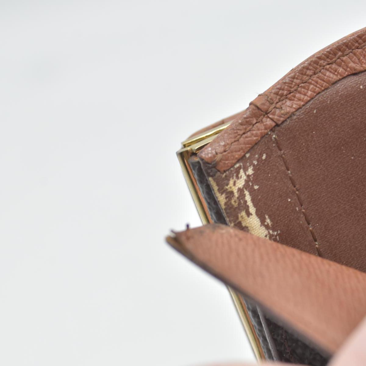 $750 1999 Louis Vuitton Monogram French Purse Wallet MI0969