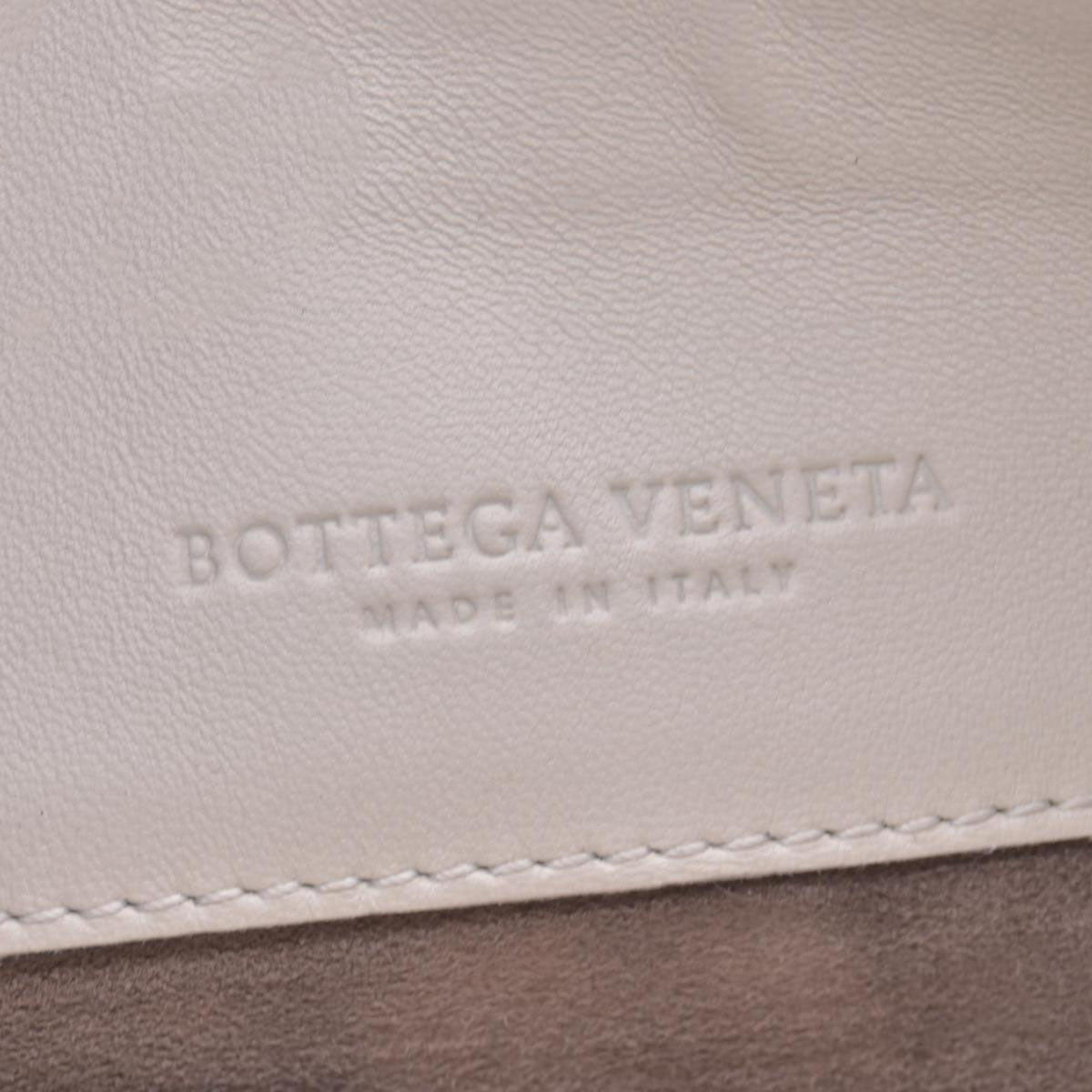 Bottega Veneta Nappa Intrecciato Embrooidered Mosaic Olimpia Shoulder Bag White Multicolor CONSIGNMENT