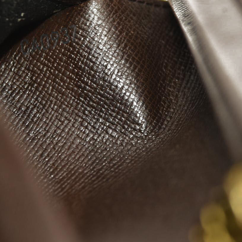 Louis Vuitton Damier Ebene Porte-Monnaie Billets Tresor Wallet CA0937