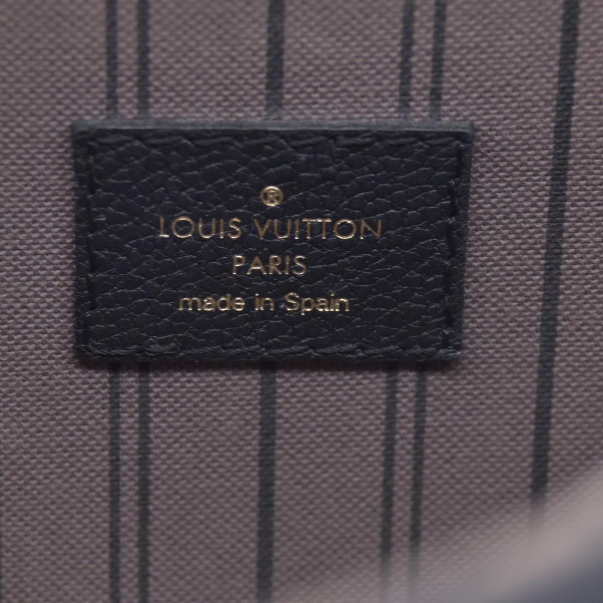 $3100 Louis Vuitton Empreinte Pochette Metis Black RFID