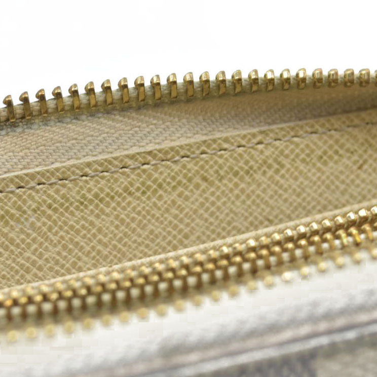 $895 Louis Vuitton Damier Azur Zippy Wallet SD3196