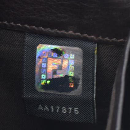 $545 Fendi Women's Wallet Jeans Calf color leather