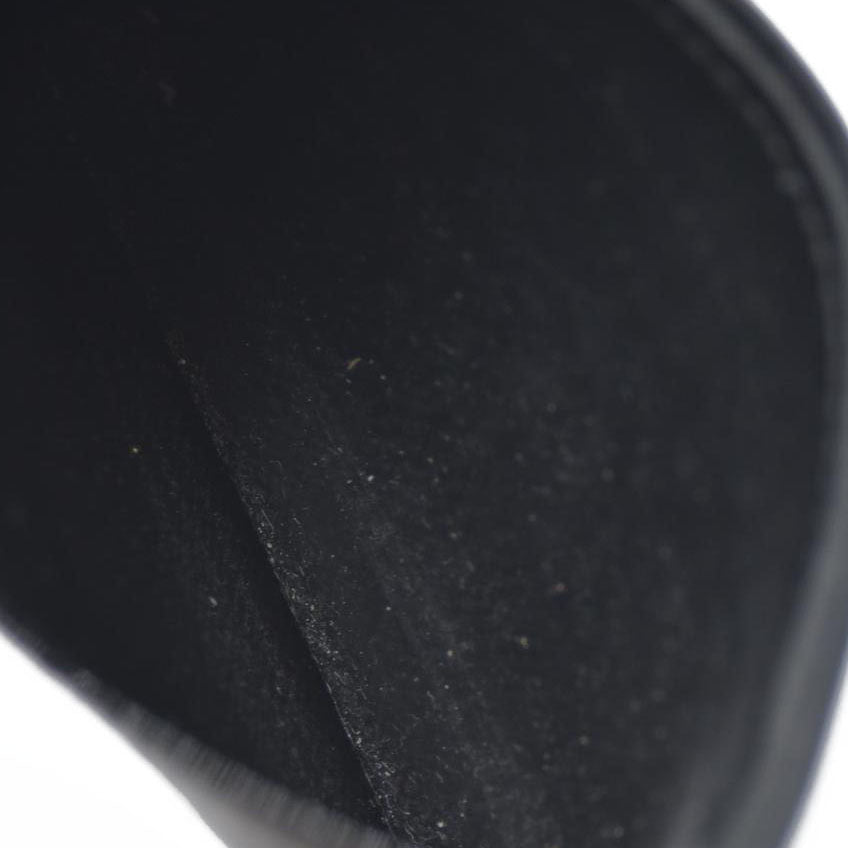 Louis Vuitton Epi Card Holder Black Patent Leather