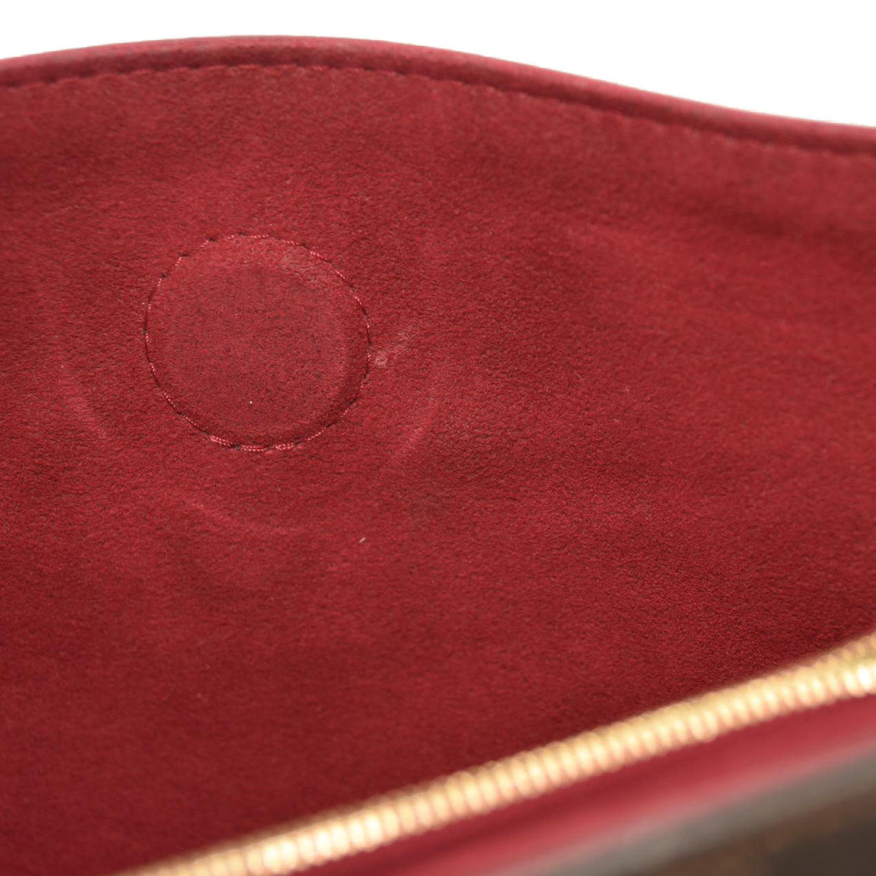 LOUIS VUITTON Damier Ebene LV Riverside Lie De Vin DU0280