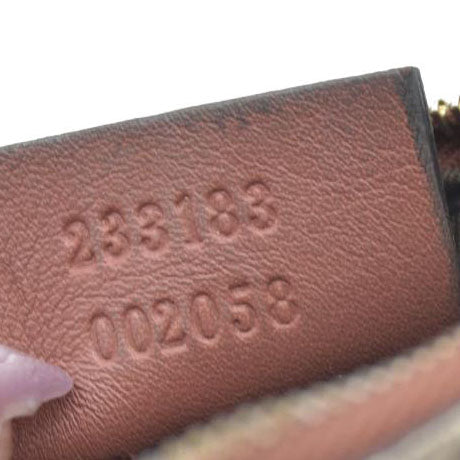 $380 GUCCI GG Spreme Star Coin Case