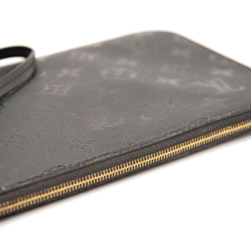 LOUIS VUITTON URS Fischer LVxUF Monogram Neverfull MM Pochette Black