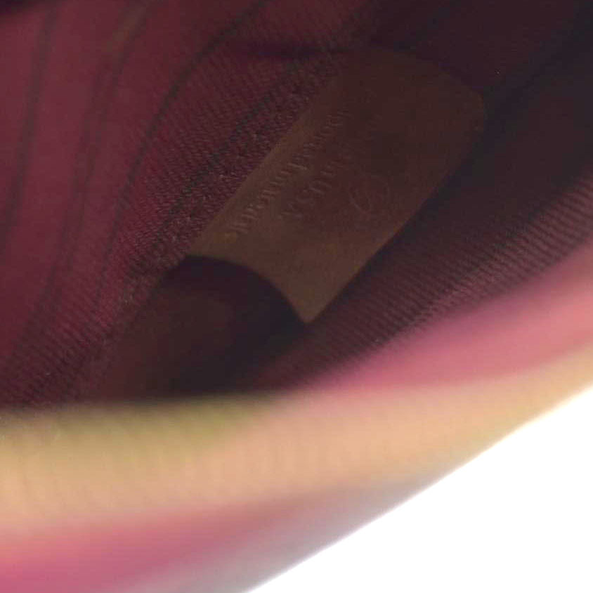 Louis Vuitton Monogram Neverfull MM GM Pochette Pivoine