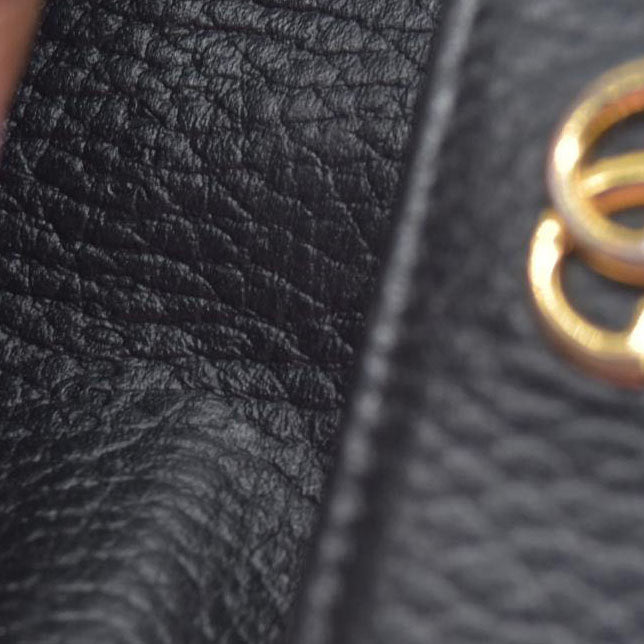 $550 GUCCI GG Supreme Marmont PVC Patent Leateher 6 Ring Key Case