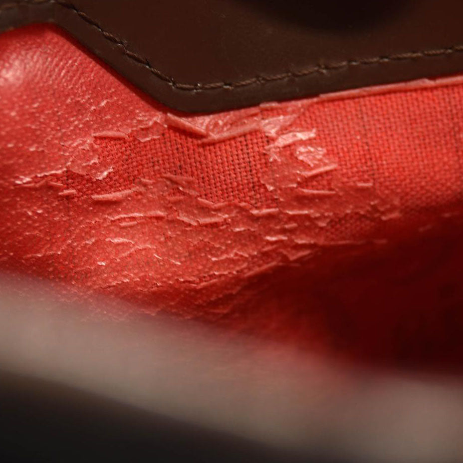 USED LOUIS VUITTON Damier Ebene Neverfull GM