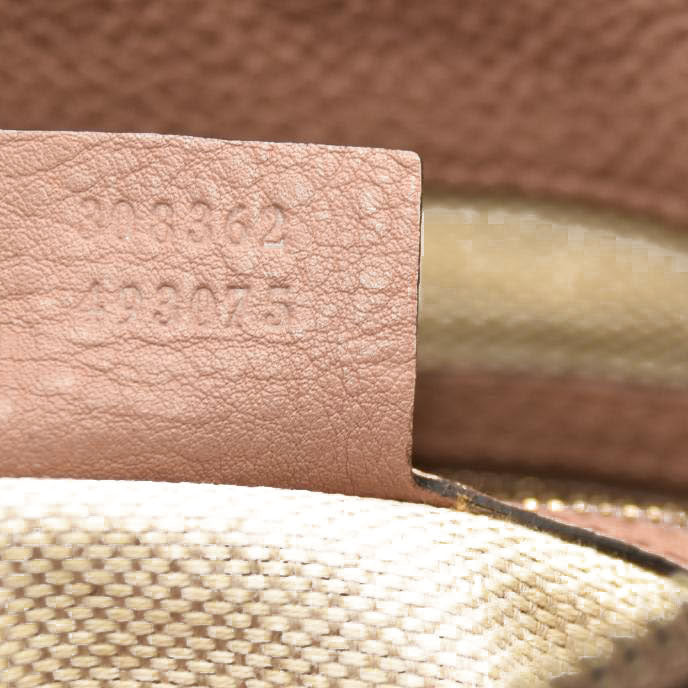 Gucci Cellarius Calfskin Small Soho Top Handle Satchel Pink