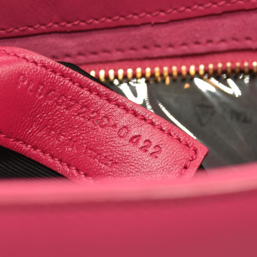 SAINT LAURENT Smooth Calfskin Le 5 A 7 Hobo Bubblegum