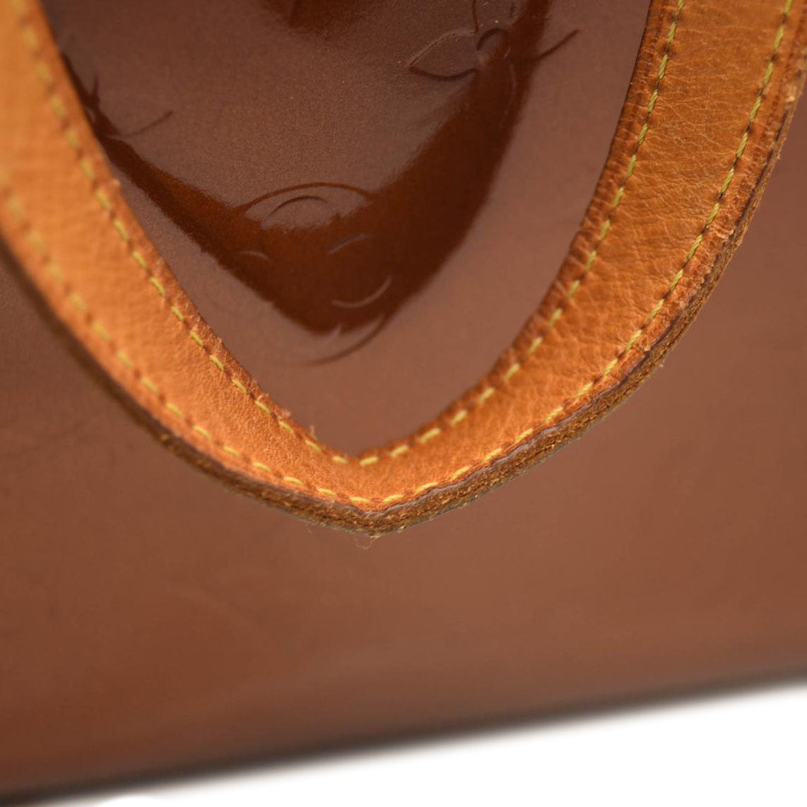 LOUIS VUITTON Vernis Reade PM Bronze