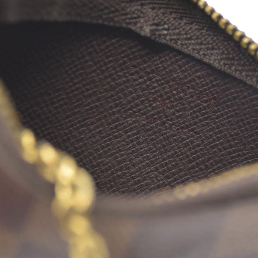 LOUIS VUITTON Damier Ebene Coin Purse Key Pochette Cles CT2243 AUCTION $345