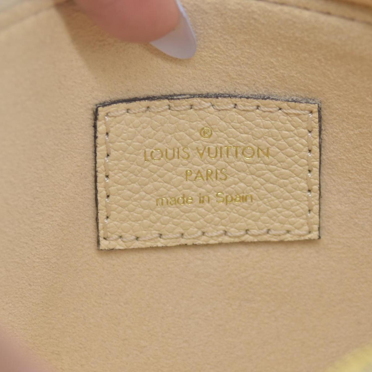 $3100 Louis Vuitton Monogram Giant Multi Pochette Accessoires Empreinte Cream