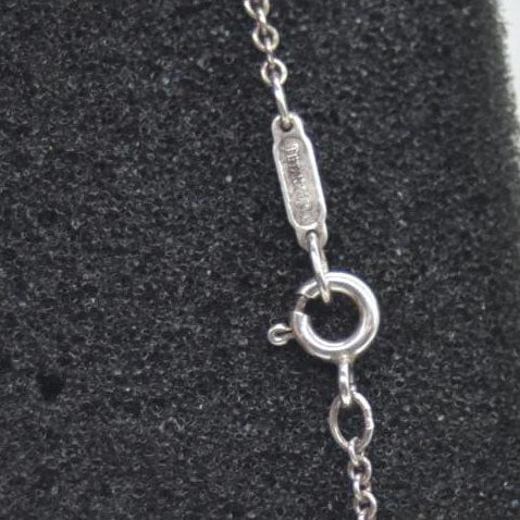 $390 Tiffany & Co. Twisted Heart Pendant Necklace Sterling Silver CONSIGNMENT