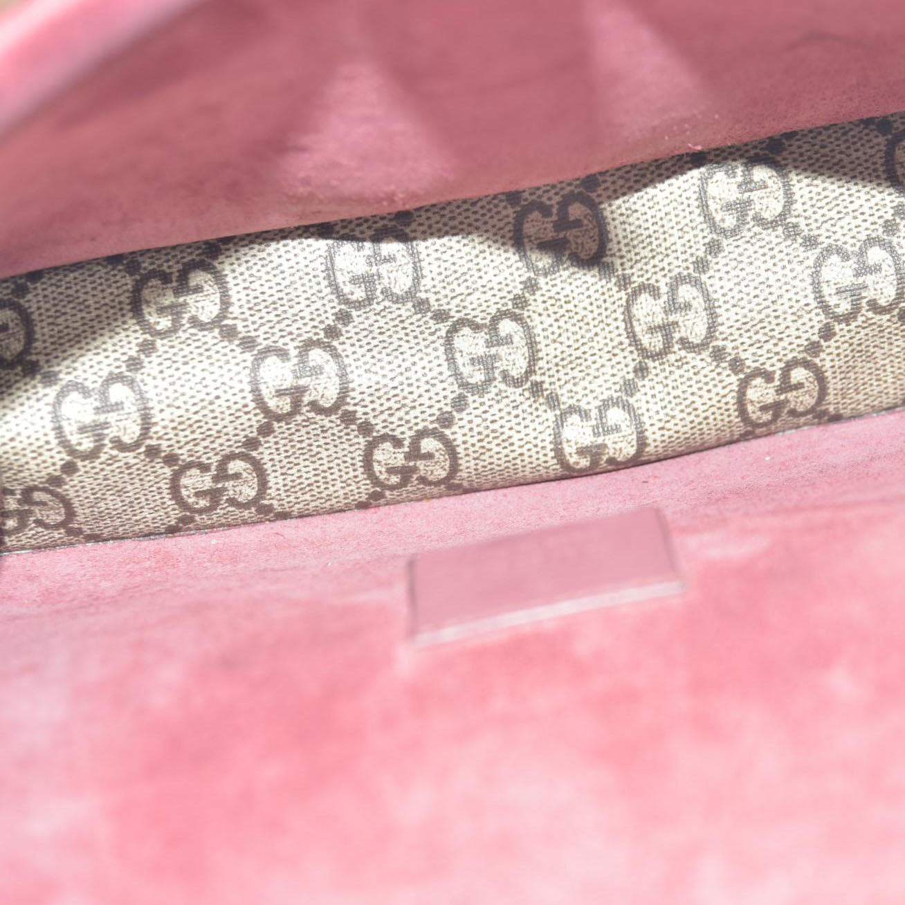 $1690 Gucci GG Supreme Monogram Blooms Mini Dionysus Shoulder Bag Beige Multicolor Dry Rose