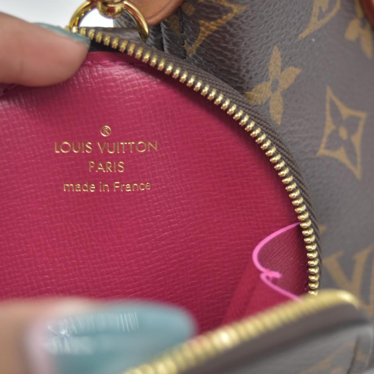 $2100 Louis Vuitton Monogram Neverfull BB Fuchsia
