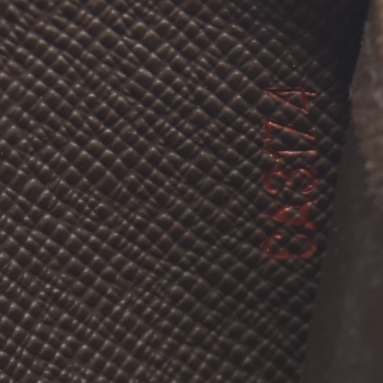 $915 2014 Louis Vuitton Damier Ebene Zippy Wallet CA3174