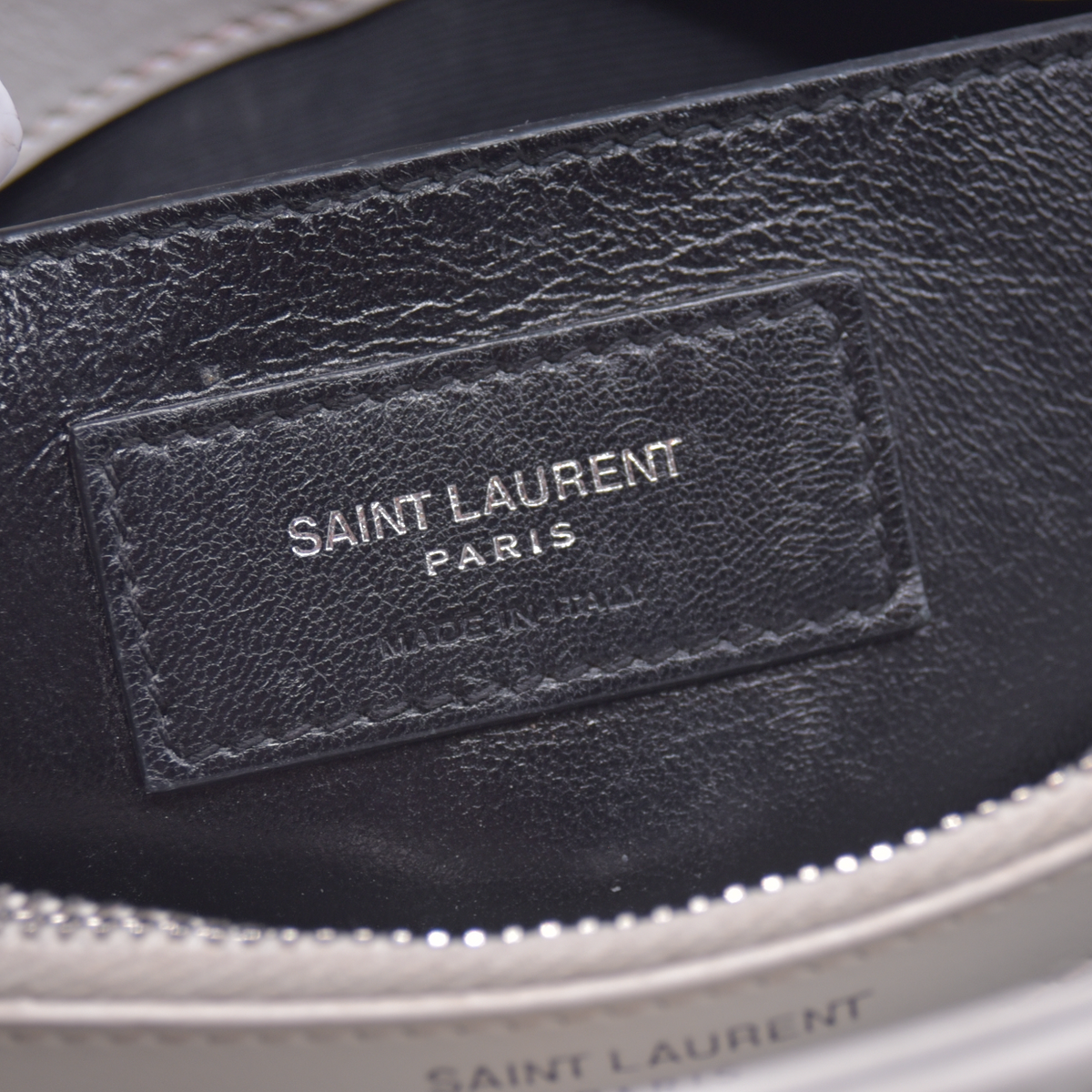 $2730 Saint Laurent Small Loulou Shoulder Bag White 10021139