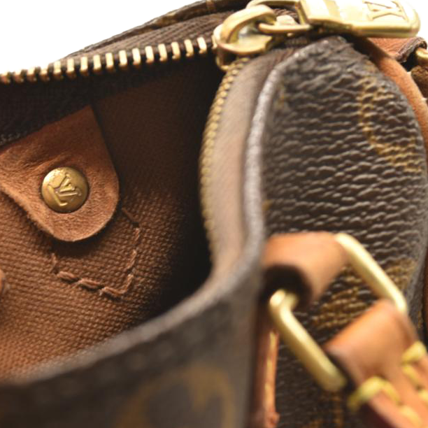 LOUIS VUITTON Monogram Nano Speedy TR3177 Bandouliere