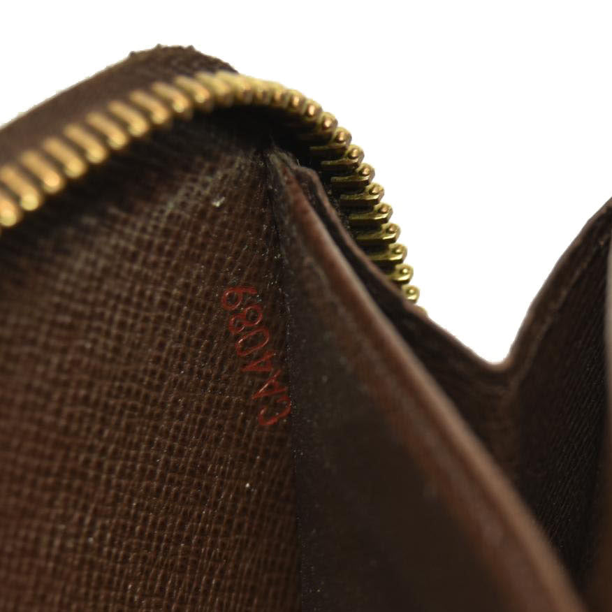 Louis Vuitton Damier Ebene Zippy Wallet CA4089