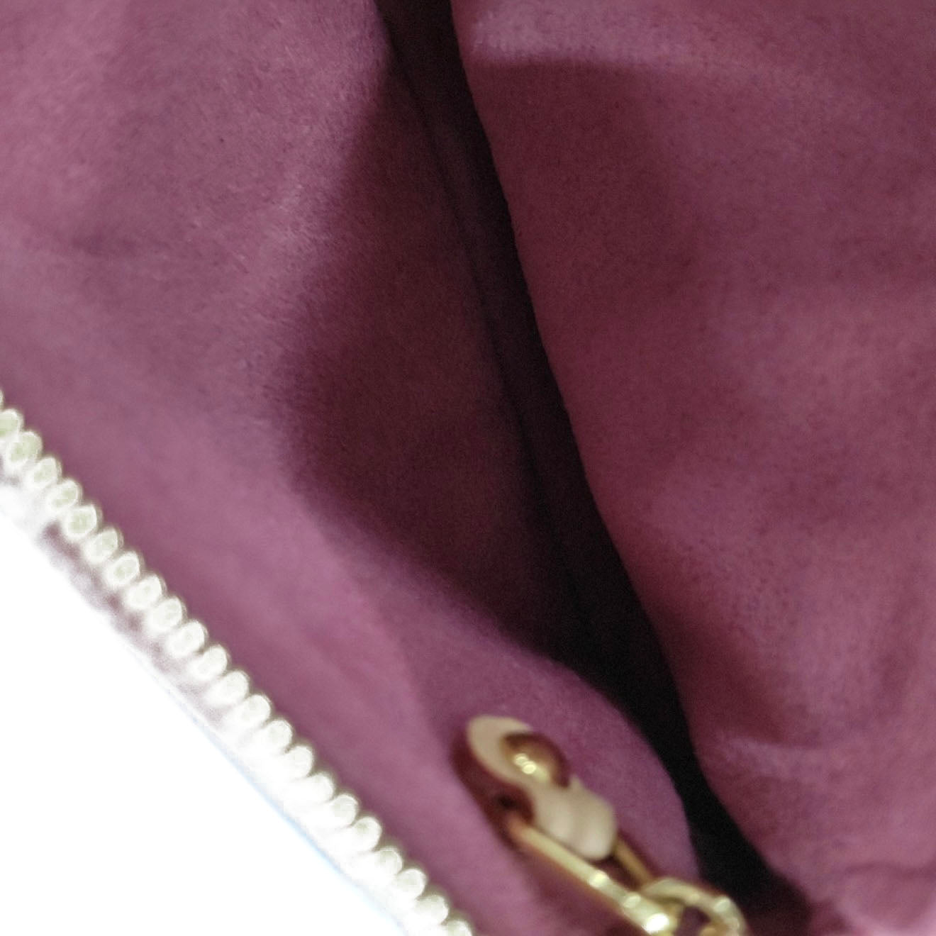 Louis Vuitton Denim Jacquard Monogram Micro Pochette Accessories Rose