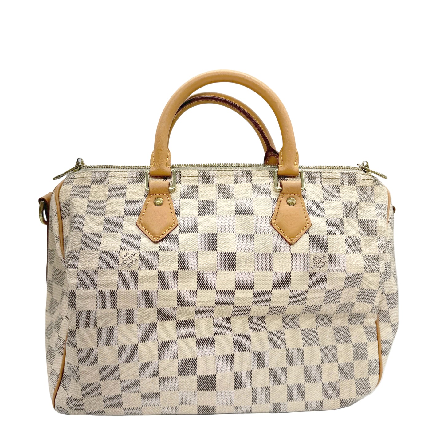 $1980 Louis Vuitton Damier Azur Speedy Bandouliere 30