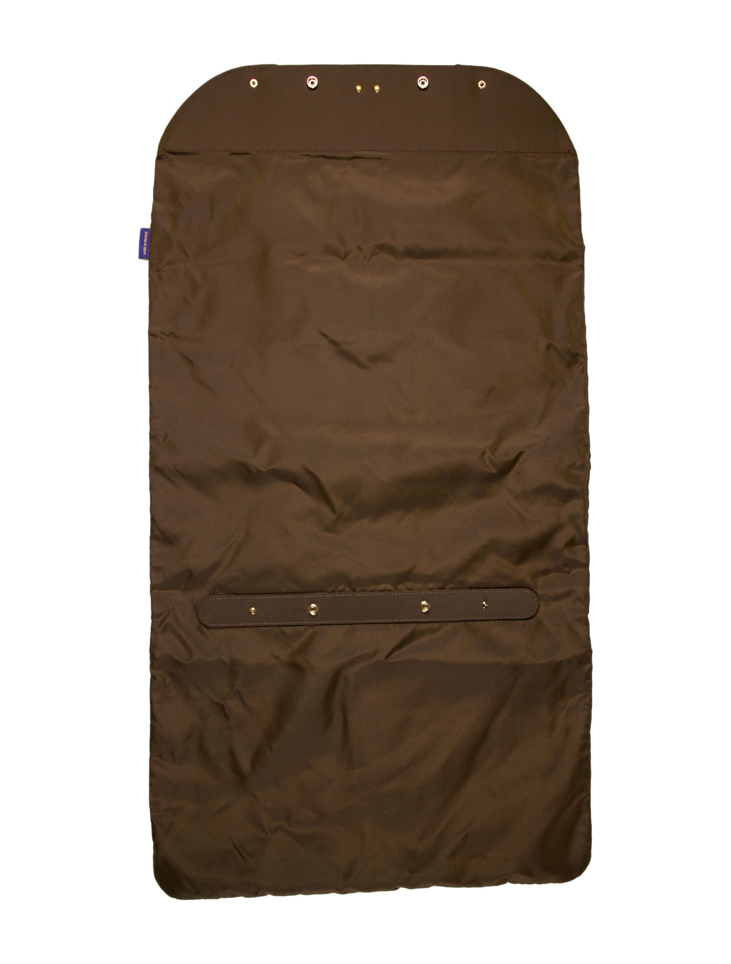 $600 Louis Vuitton Dark Brown Nylon Garment Foldable Travel Bag #2